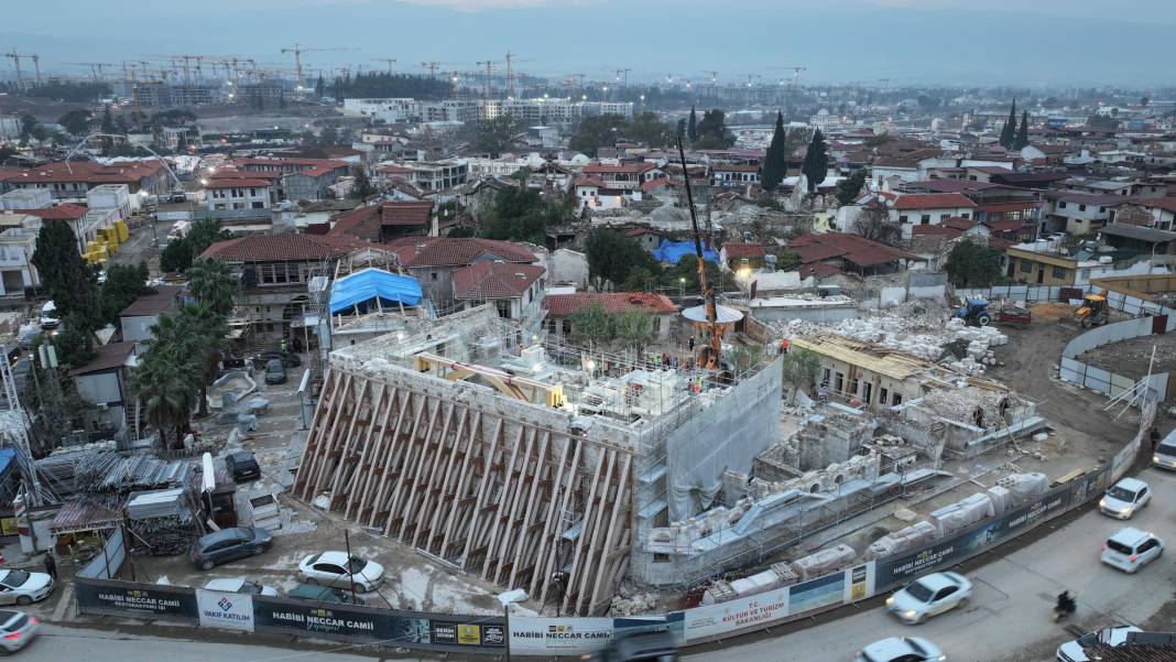 Depremin yıktığı Anadolu’nun ilk camisini Konya ayağa kaldırıyor 9